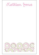 Queen Bee Personalized Note Pads - Spirals Mauve (NP-H-66)